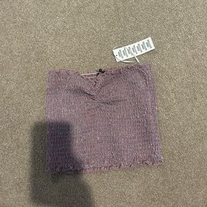 Glittery urban outfitters tube top